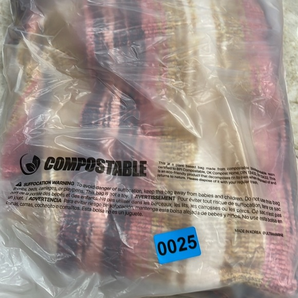 Forever 21 | Sunset Striped Chenille Cardigan | Size Medium - Picture 9 of 9